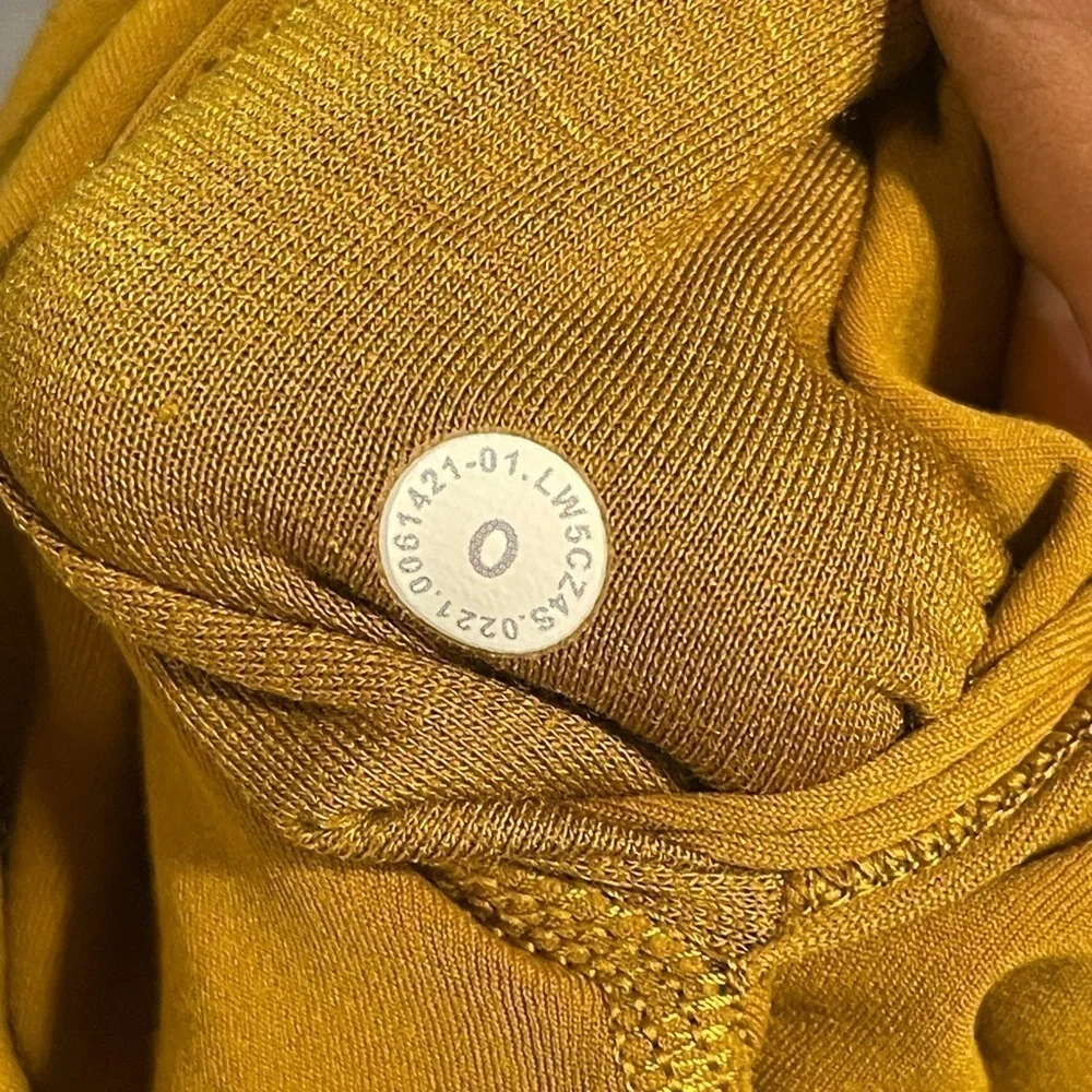 Lululemon Women Align HR Pant 28” Nulu LW5CZ4S GLSC Gold Spice Size 0